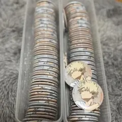 僕のヒーローアカデミア ヒロアカ ベースヤード 缶バッジ 爆豪勝己 120個