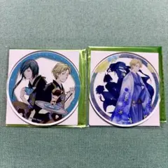 夏目友人帳　コラボカフェ　50周年　アクリルコースター　名取周一　的場静司 夏目友人帳 コラボカフェ 50周年 アクリルコースター 名取周一 的場静