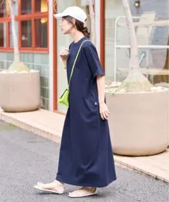 破格✨ゆったりサイズ　フリークスストアUSAコットンビッグシルエットワンピース