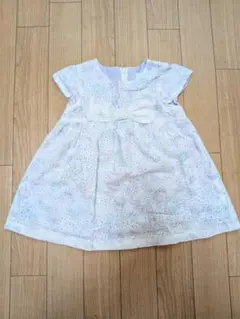 Biquette Club ベビー 半袖ワンピース 80cm 女の子　夏物のサムネイル