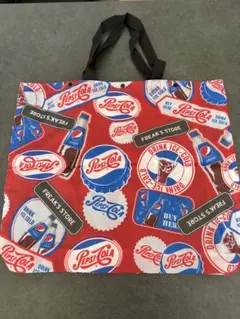 【未使用】ペプシ〈BIG〉トートバッグ　　pepsi×FREAK'S STORE