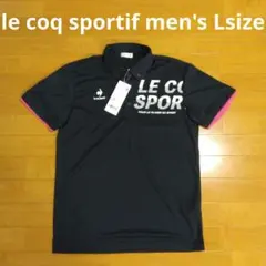 le coq sportif men'sポロシャツ Lsize