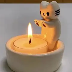 ねこねこキャンドルホルダー