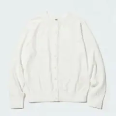 UNIQLO コットン クルーネックカーディガン