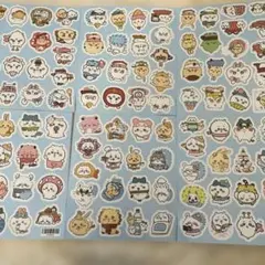 可愛いキャラクターシールセット　約100枚