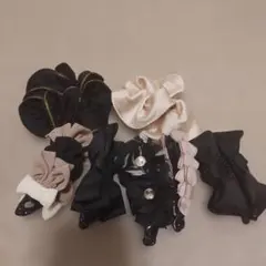 バナナクリップ　シュシュセット 7点