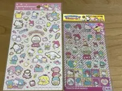 サンリオキャラクターズ　シール　2枚　ファンシーミックス　ホログラムシール