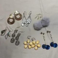 両耳用ピアス7点セット