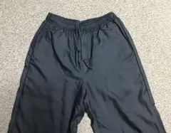 ダークグレー アウトドア オーバーパンツ