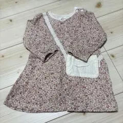 conoco 花柄ワンピース 80センチ　未使用品