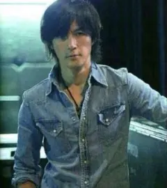 美品 日本製 REMI RELIEF 加工 ブルー デニム ウエスタン シャツ