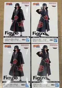 NARUTO Figuno フィギュア 4種セット（未開封） - メルカリ