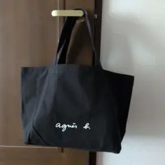 agnes b. トートバッグ ブラックのサムネイル