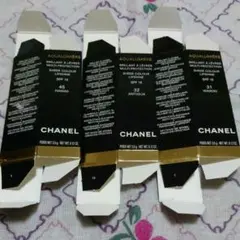CHANEL　シャネル　空箱3個　リップ　口紅　空き箱