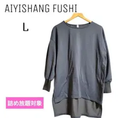 ❣️感謝セール❣️AIYISHANG FUSHI☆ 　長袖プルオーバー　L