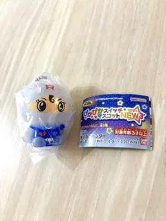 【ロールパンナ】ぴかぴかスイッチマスコットNEW3 カプセルトイ　アンパンマン