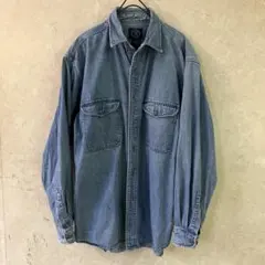 90's OLD GAP オールドギャップ デニムシャツ　M ヴィンテージ