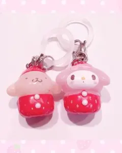 ♥ サンリオ　いちごめじるしアクセサリー マイメロディ ポムポムプリン ♥