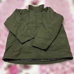 オリーブグリーン ミリタリージャケットアウターフリース付き❣️