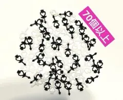 ネイルパーツ　ステッキ　モノトーン　70個以上