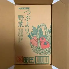 KAGOME　つぶより野菜　新品　未開封 Amazon.co.jp: カゴメ つぶより野菜 野菜ジュース 15本 国産野菜