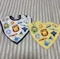 プーさんとティガーのスタイ2枚セット　ディズニー