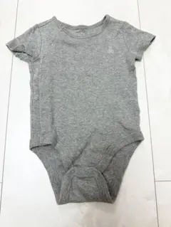 美品‼︎baby GAP グレー ロンパース 6-12ヶ月　サイズ70cm