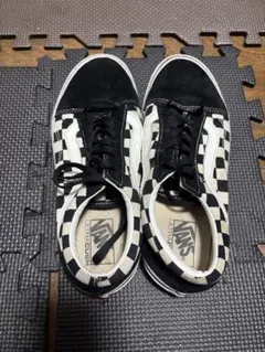 VANS Old Skool チェッカーボード ブラック ホワイト