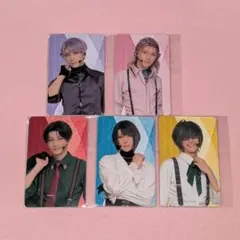 刀ミュ 祝玖寿 乱舞音曲祭 ランダム ふぉとカード 江 5振りセット