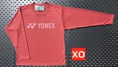 YONEX UNI ロングTシャツ 受注会限定 レッド 001 XOサイズ