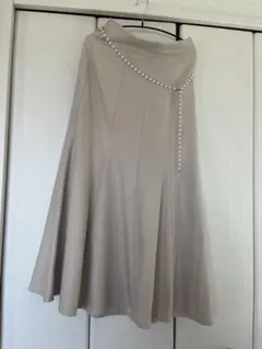 パール付きロングスカートのサムネイル