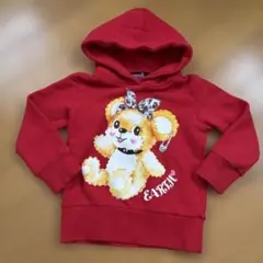 アースマジック EARTHMAGIC 赤 パンクマフィ トレーナー 100cm