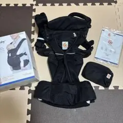 エルゴベビー オムニブリーズ 抱っこ紐 ブラック メッシュ　正規輸入品のサムネイル