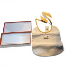 【新品未使用】エルメス ベビー スタイ よだれかけ 箱・タグ・カード付