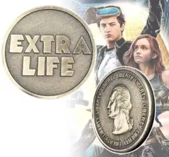「コイン　レディ・プレイヤー1　EXTRA LIFE/25セント」jo-db