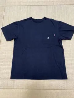 グラミチ GRAMICCI ブラックTシャツ 左胸ポケット付き　Sサイズ