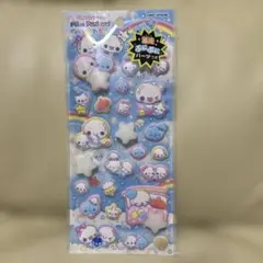 【正規品】 あわわちゃん カミオジャパン ピカプニシール 蓄光シール