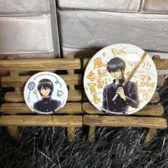 ✨ 銀魂 ✨ 銀八先生 一番くじ 缶バッジ 土方十四郎 山崎退 セット 美品