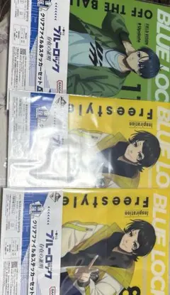 ブルーロック 一番くじ 潔世一 蜂楽 廻 クリアファイル