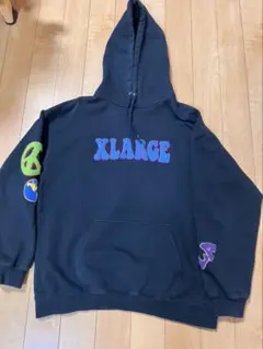 XLARGE ブラック パーカー