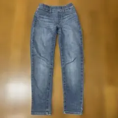 ライトブルー スリムフィットパンツ