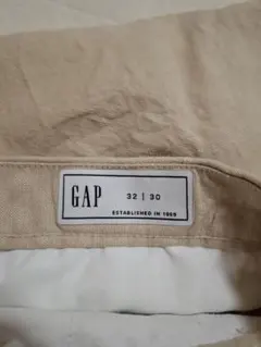 GAP 90sルーズフィットリネンコットントラウザー 32/30