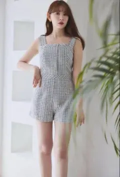 Herlipto Summer Tweed Romper Sサイズのサムネイル