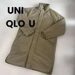 UNIQLO-U完売品★パデッドノンキルトコート　GREEN Mサイズ
