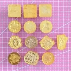 シーリングスタンプ ヘッド 13個