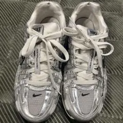 Nike p6000 シルバー　24.5