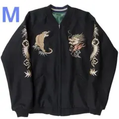 希少MサイズGOLDWoolsouvenirjacket東洋ゴールドスカジャンのサムネイル