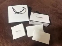 CHANEL シャネル ギフトボックス ショッパー メッセージカード