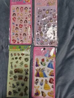 Disney PUKUPUKUシール 4枚セットのサムネイル