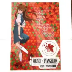 非売品 エヴァンゲリオン 新劇場版 ラウンドワン クリアファイル アスカ